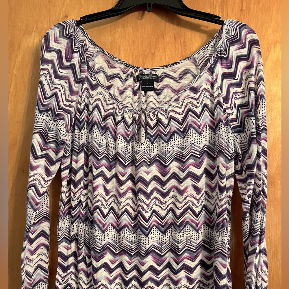 Lucky purple top